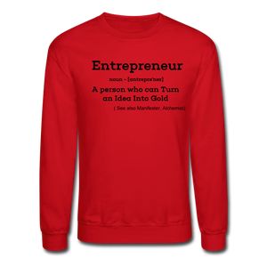 Crewneck Sweatshirt - red