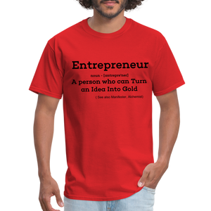 Entrepreneur Unisex TShirt - red