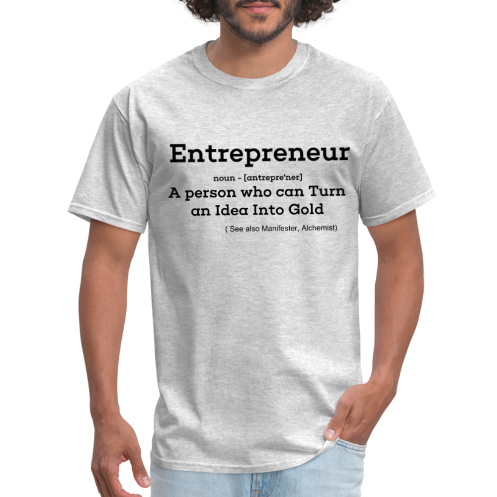 Entrepreneur Unisex TShirt - heather gray