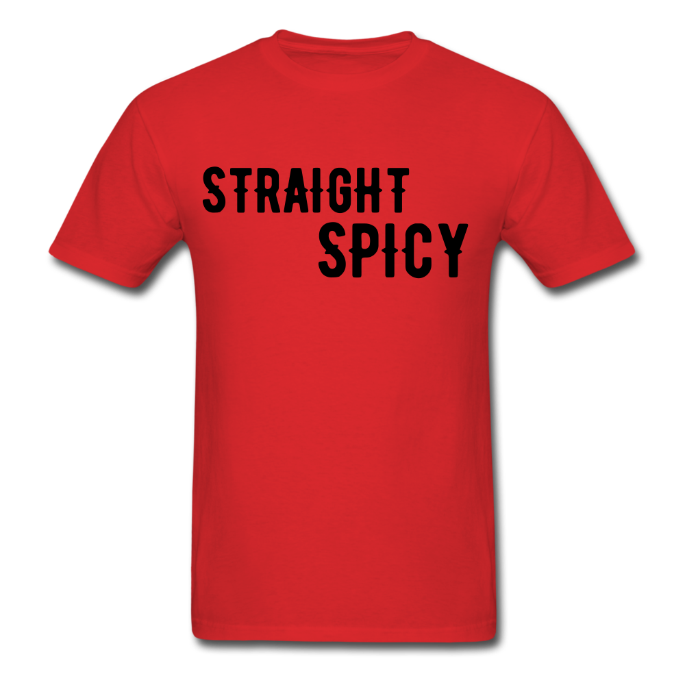 STRAIGHT SPICY TSHIRT - red