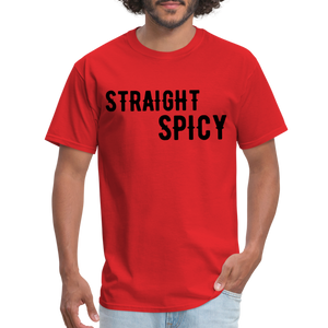 STRAIGHT SPICY TSHIRT - red