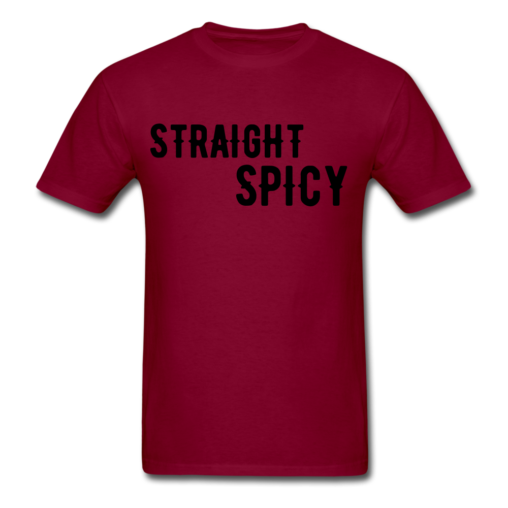 STRAIGHT SPICY TSHIRT - burgundy