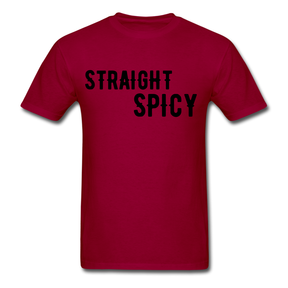 STRAIGHT SPICY TSHIRT - dark red