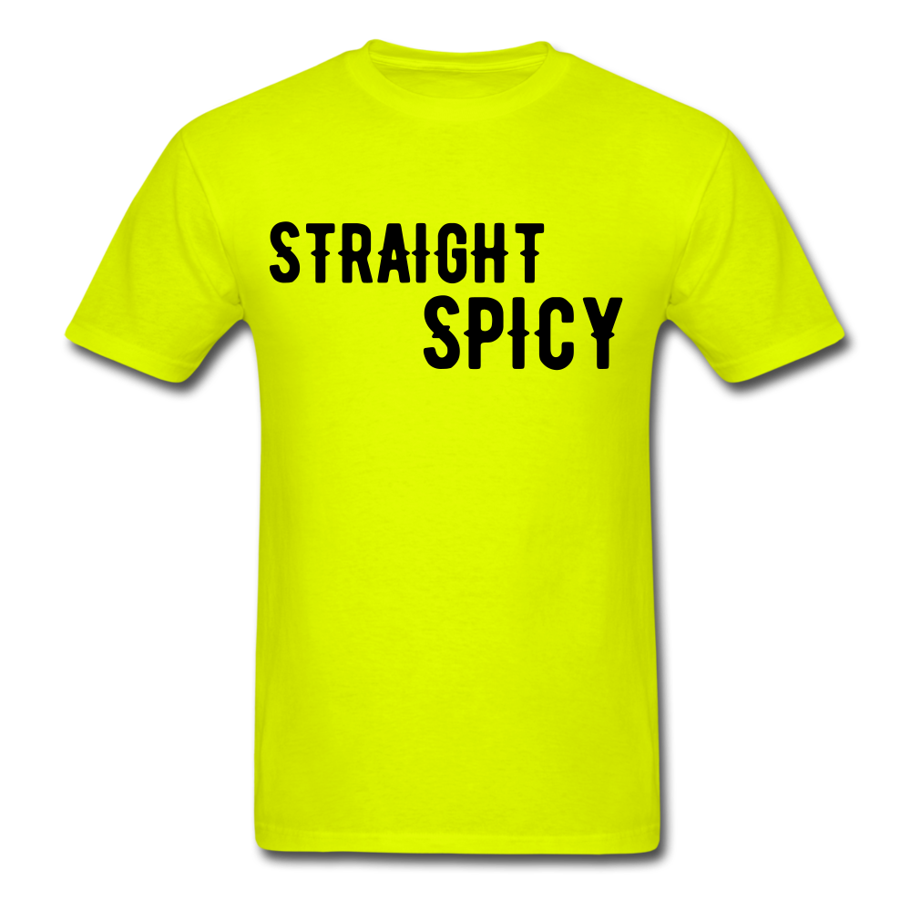 STRAIGHT SPICY TSHIRT - safety green