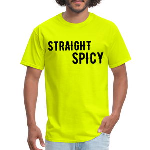 STRAIGHT SPICY TSHIRT - safety green