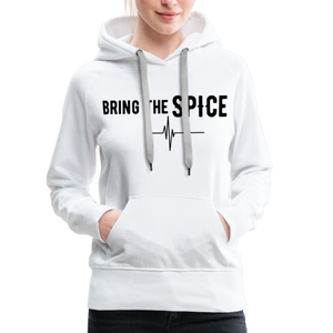 BRING THE SPICE HOODIE - white