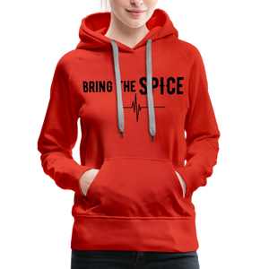 BRING THE SPICE HOODIE - red