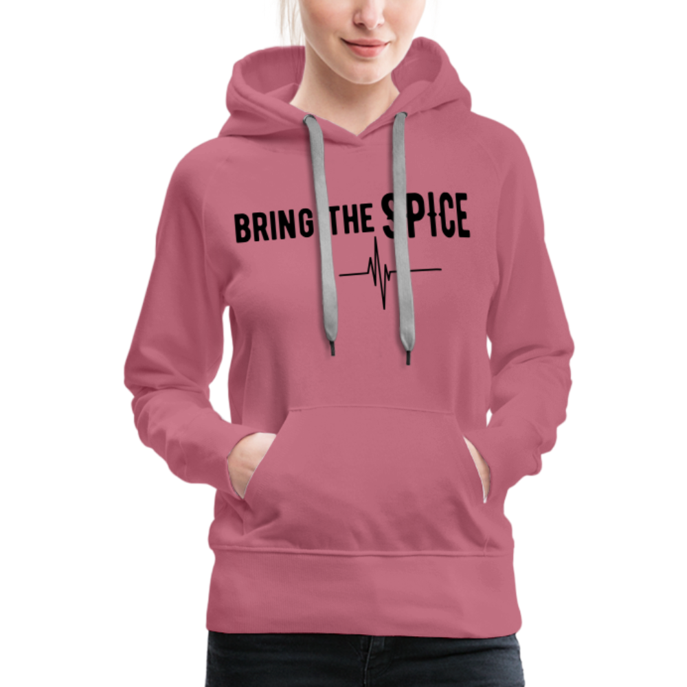 BRING THE SPICE HOODIE - mauve