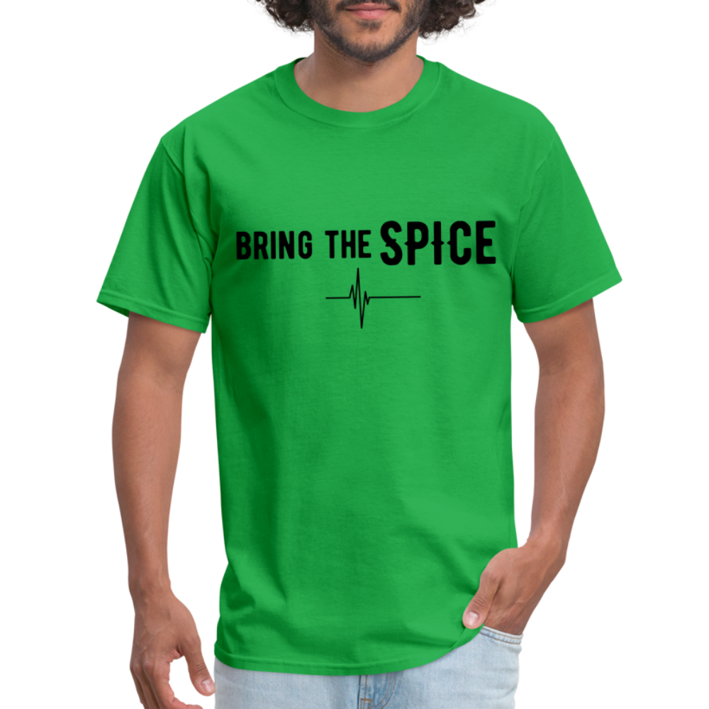 BRING THE SPICE Unisex T-Shirt - bright green