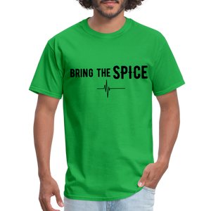 BRING THE SPICE Unisex T-Shirt - bright green