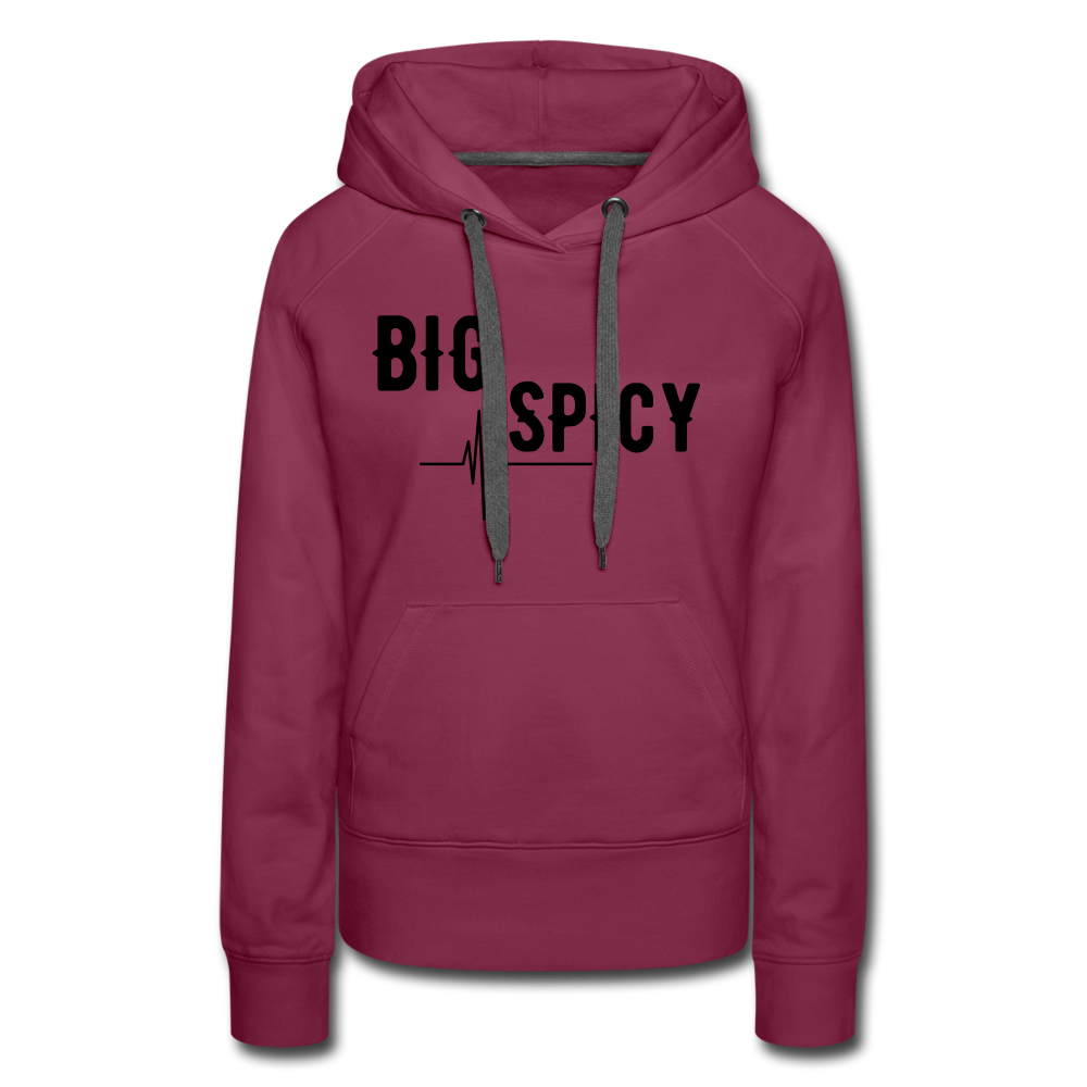 BIG SPICY Hoodie - burgundy