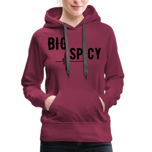 BIG SPICY Hoodie - burgundy