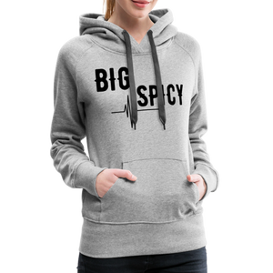 BIG SPICY Hoodie - heather grey