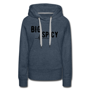 BIG SPICY Hoodie - heather denim