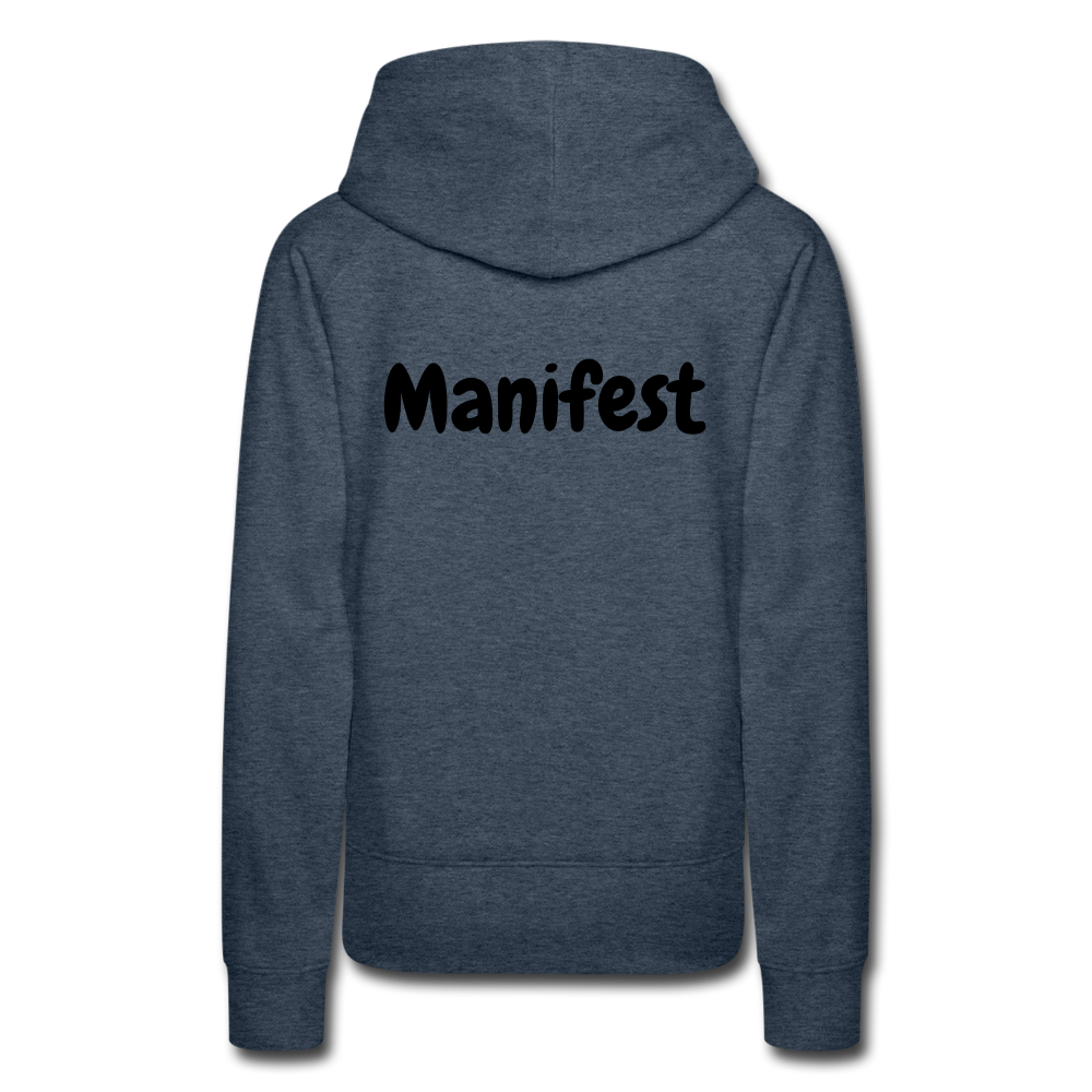BIG SPICY Hoodie - heather denim