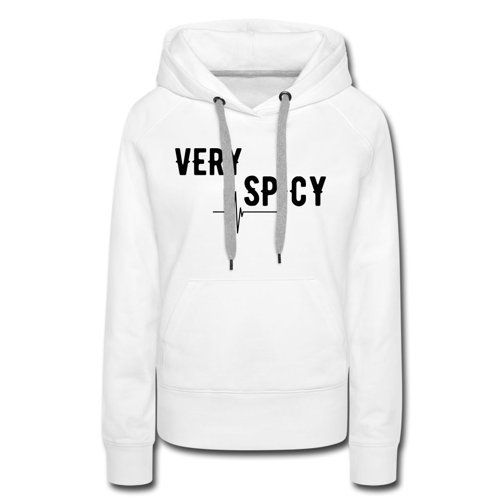 VERY SPICY HOODIE - white