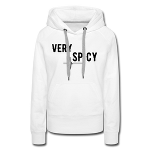 VERY SPICY HOODIE - white