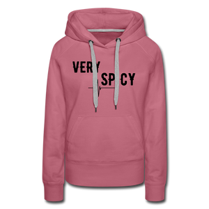 VERY SPICY HOODIE - mauve