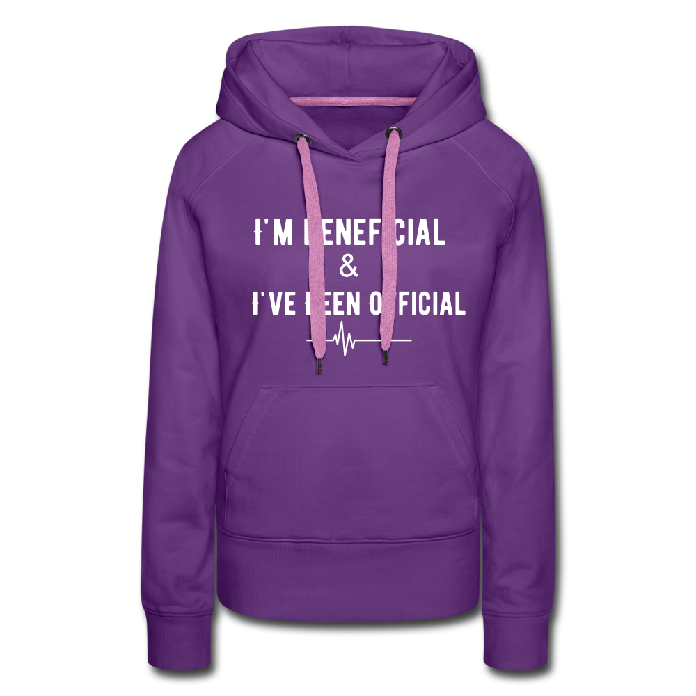 I've Been Official Hoodie - purple