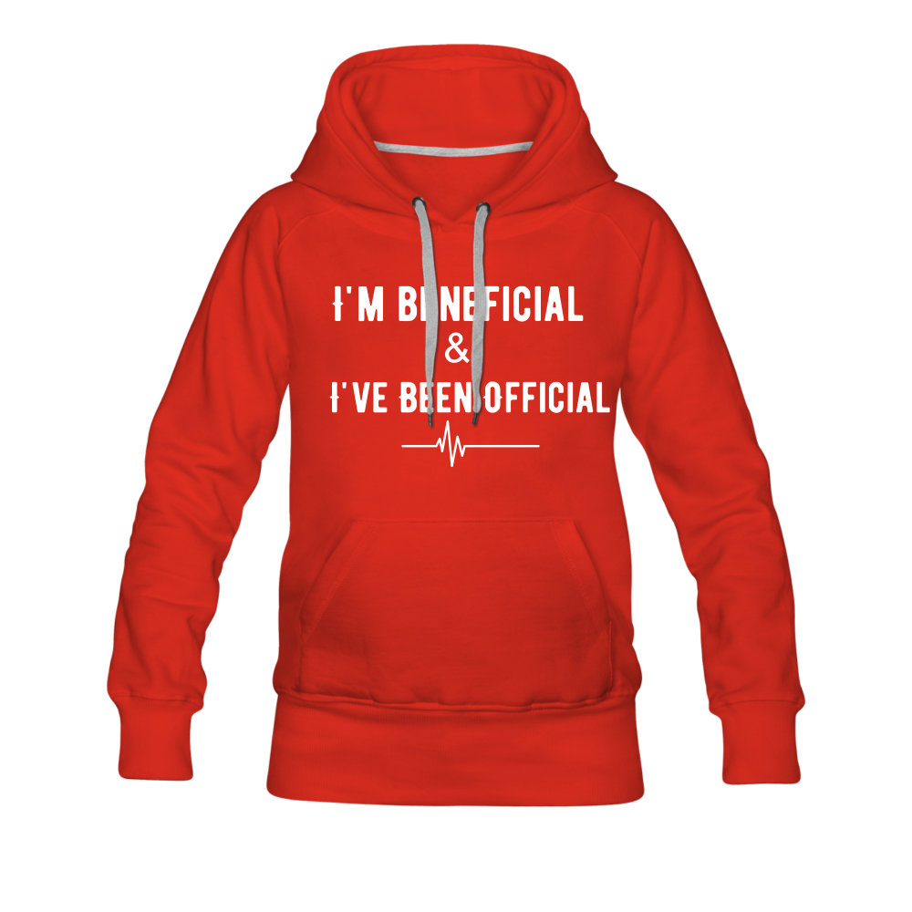 I've Been Official Hoodie - red