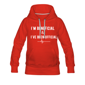 I've Been Official Hoodie - red