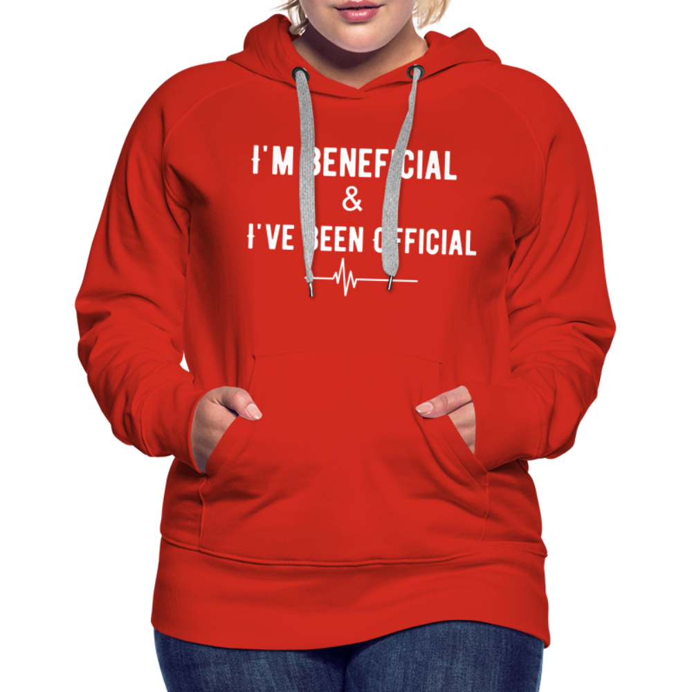 I've Been Official Hoodie - red