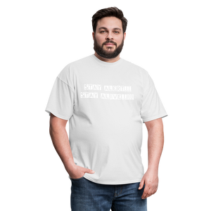 Stay Alert, Stay Alive T-Shirt - white