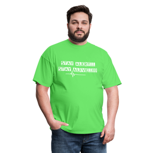 Stay Alert, Stay Alive T-Shirt - kiwi
