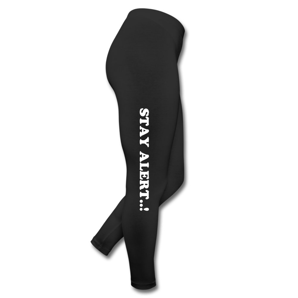 STAY ALERT, STAY ALIVE Leggings - black