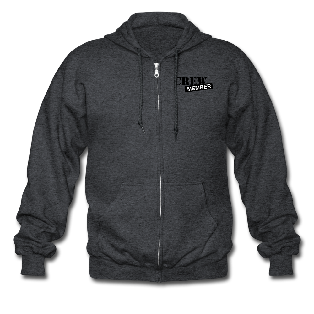 Ambitious Entrepreneurs Zip Hoodie - deep heather