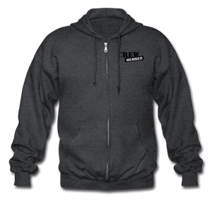 Ambitious Entrepreneurs Zip Hoodie - deep heather