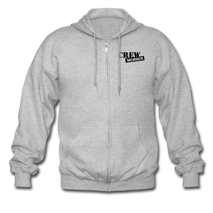 Ambitious Entrepreneurs Zip Hoodie - heather gray