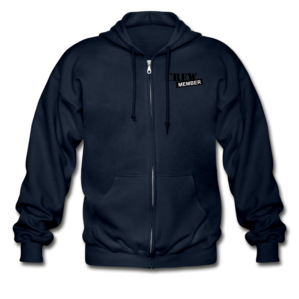 Ambitious Entrepreneurs Zip Hoodie - navy