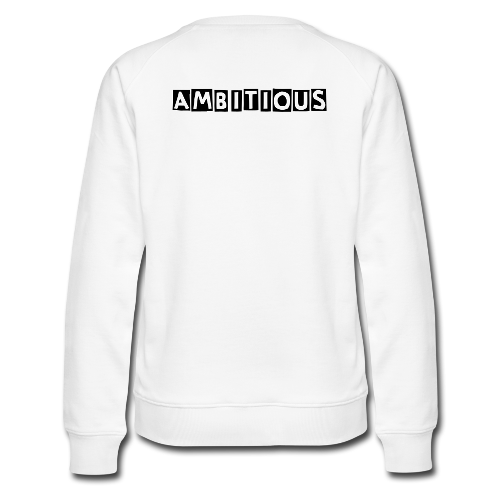 Ambitious Entrepreneurs Sweatshirt - white