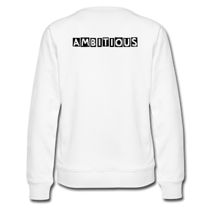 Ambitious Entrepreneurs Sweatshirt - white