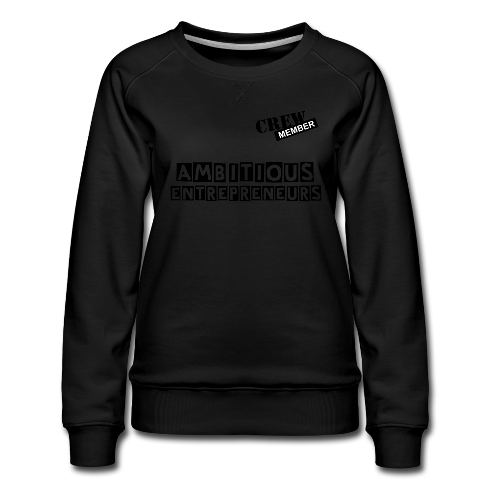 Ambitious Entrepreneurs Sweatshirt - black