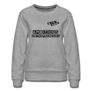 Ambitious Entrepreneurs Sweatshirt - heather grey