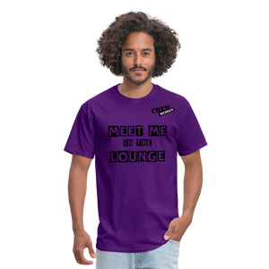 MEET ME IN THE LOUNGE MEN'S T-Shirt - purple