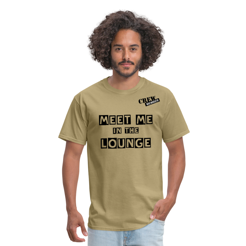 MEET ME IN THE LOUNGE MEN'S T-Shirt - khaki