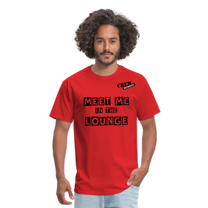MEET ME IN THE LOUNGE MEN'S T-Shirt - red