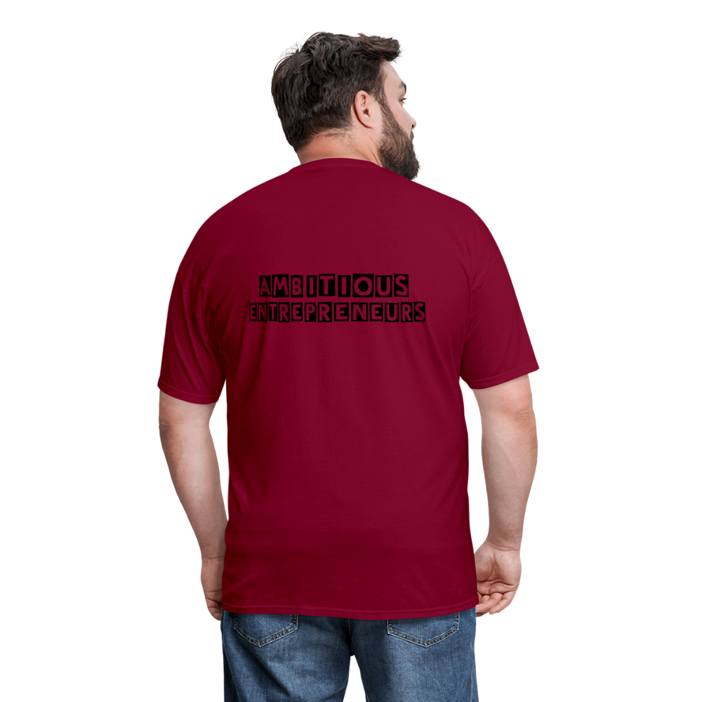 MEET ME IN THE LOUNGE MEN'S T-Shirt - burgundy