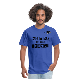 MEET ME IN THE LOUNGE MEN'S T-Shirt - royal blue