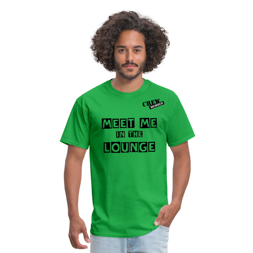 MEET ME IN THE LOUNGE MEN'S T-Shirt - bright green
