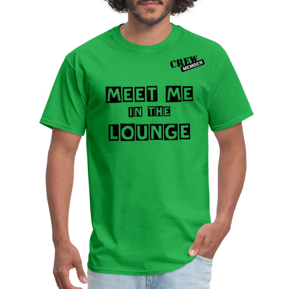 MEET ME IN THE LOUNGE MEN'S T-Shirt - bright green