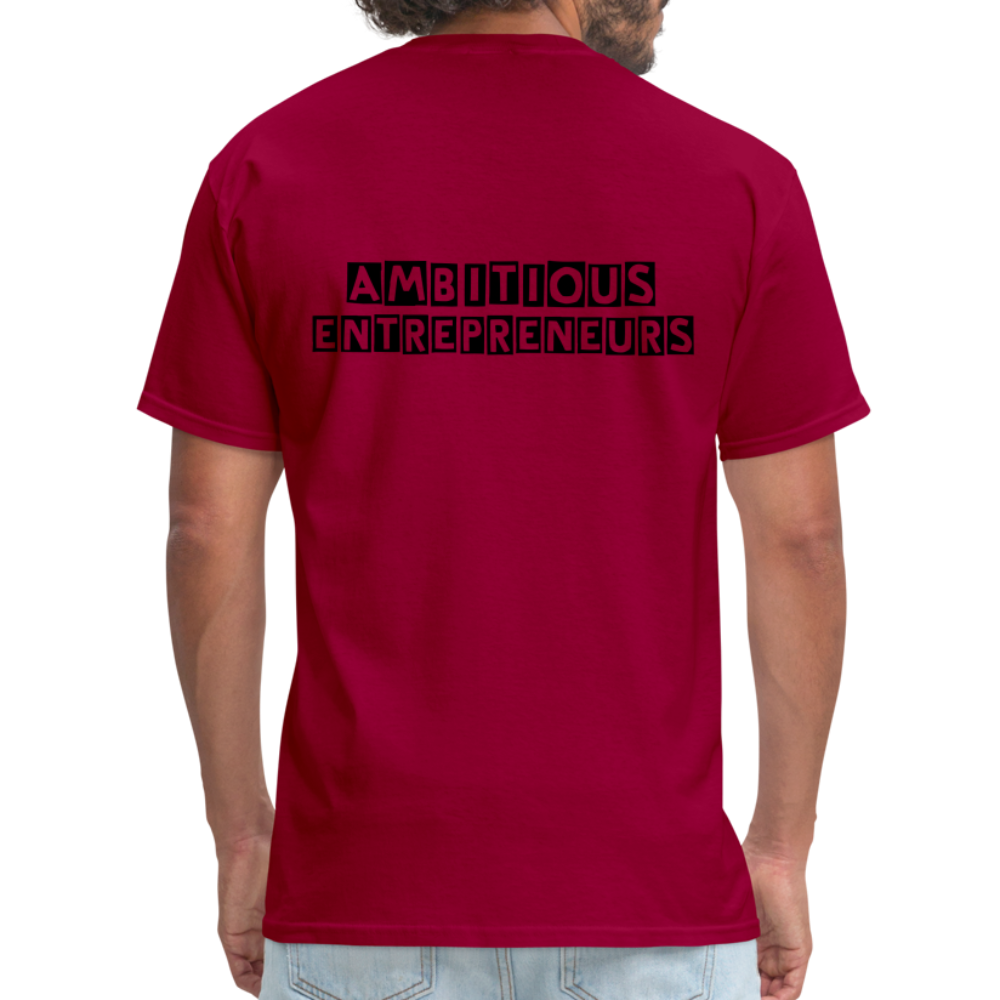 MEET ME IN THE LOUNGE MEN'S T-Shirt - dark red