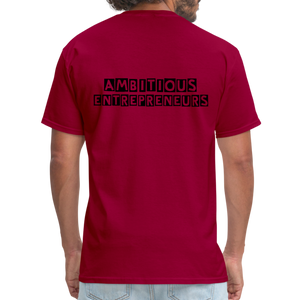 MEET ME IN THE LOUNGE MEN'S T-Shirt - dark red