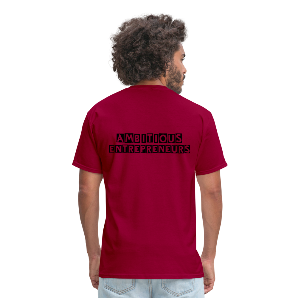 MEET ME IN THE LOUNGE MEN'S T-Shirt - dark red