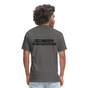 MEET ME IN THE LOUNGE MEN'S T-Shirt - charcoal