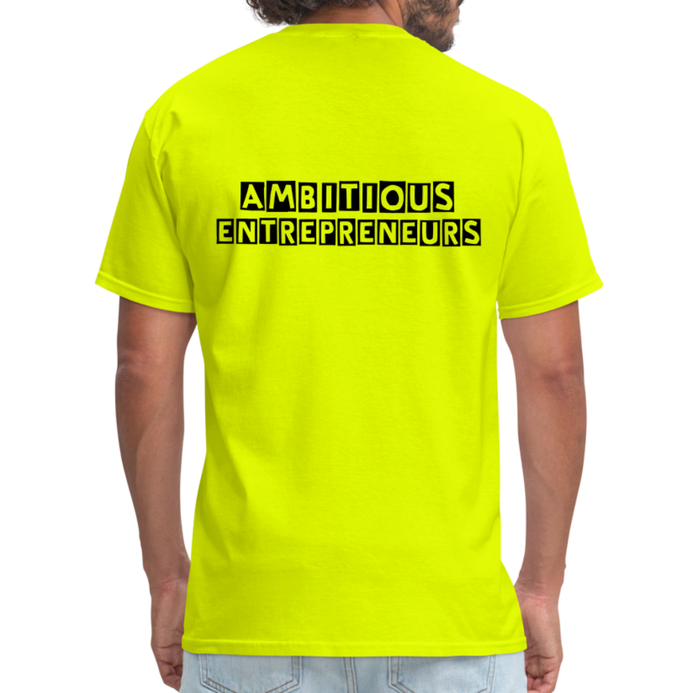 MEET ME IN THE LOUNGE MEN'S T-Shirt - safety green