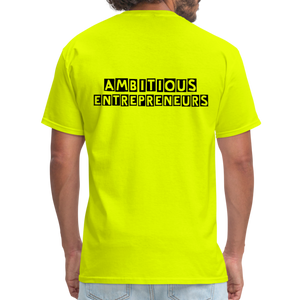 MEET ME IN THE LOUNGE MEN'S T-Shirt - safety green